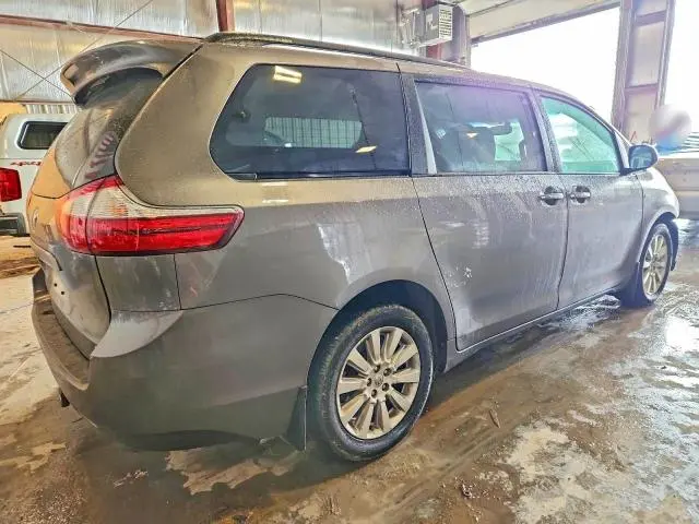 2016 TOYOTA SIENNA XLE 7 PASSENGER  