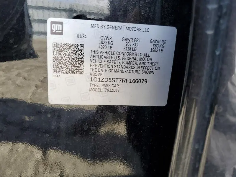 2024 CHEVROLET MALIBU LT  