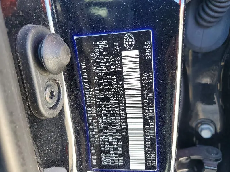 2024 TOYOTA CAMRY SE NIGHT SHADE  