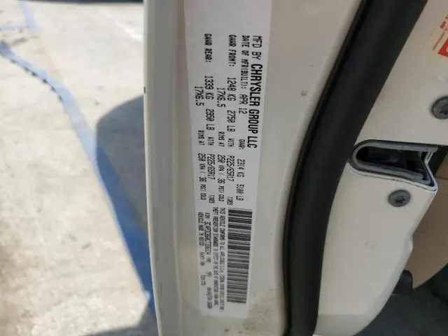 2012 DODGE JOURNEY SXT  