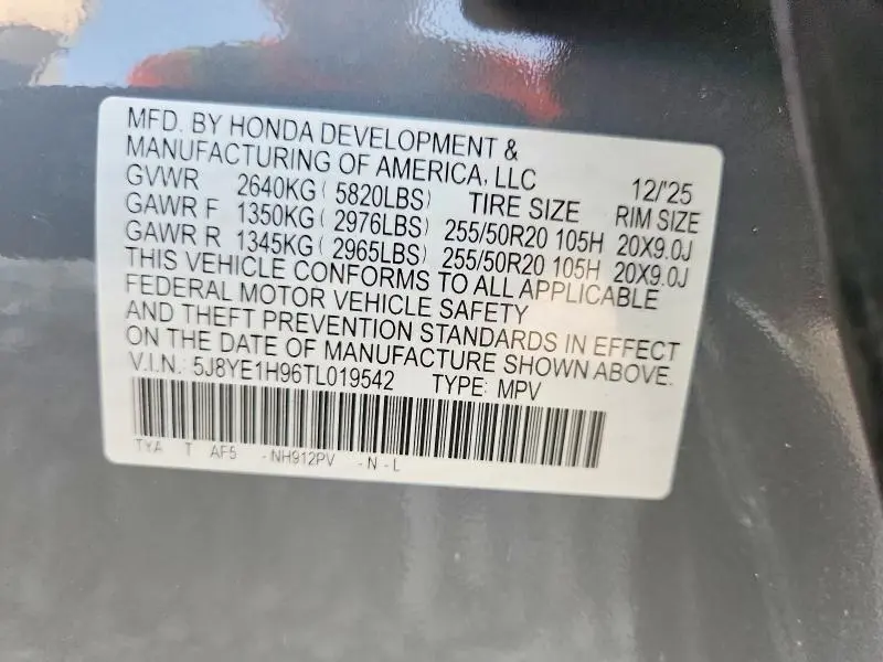2026 ACURA MDX A-SPEC ADVANCE  