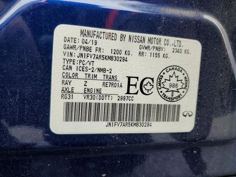 2019 INFINITI Q50 RED SPORT 400  