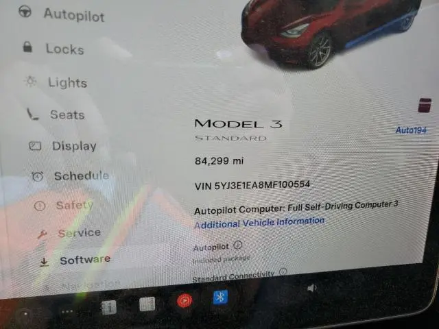 2021 TESLA MODEL 3   