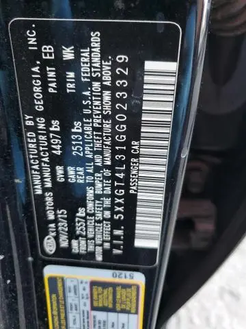 2016 KIA OPTIMA LX