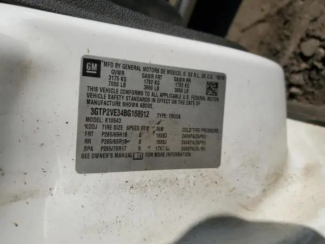 2011 GMC SIERRA K1500 SLE  