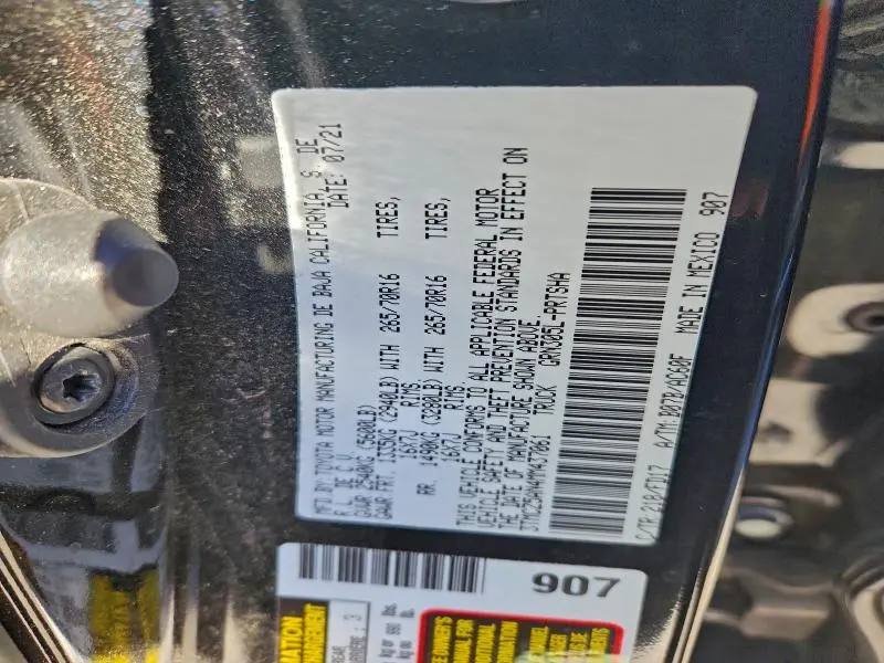 2021 TOYOTA TACOMA DOUBLE CAB  