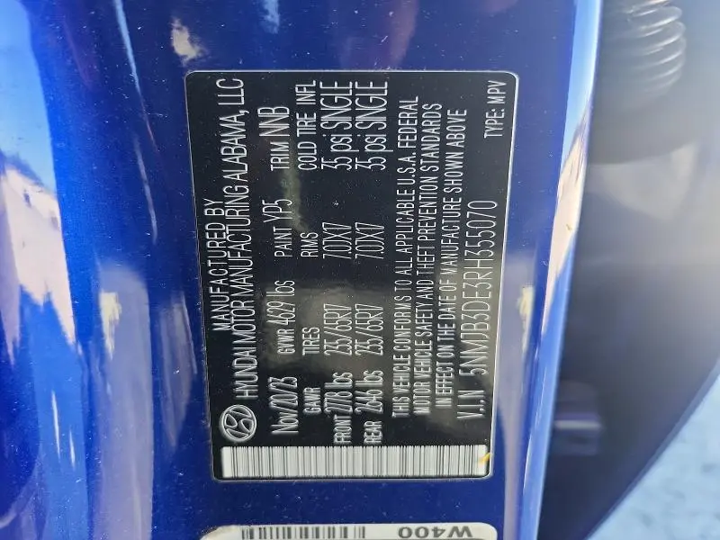2024 HYUNDAI TUCSON SEL  