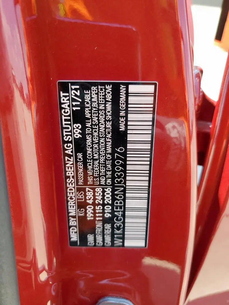 2022 MERCEDES-BENZ A 220  