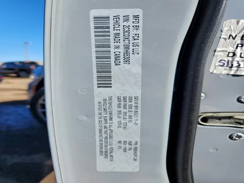 2021 DODGE CHARGER R/T  