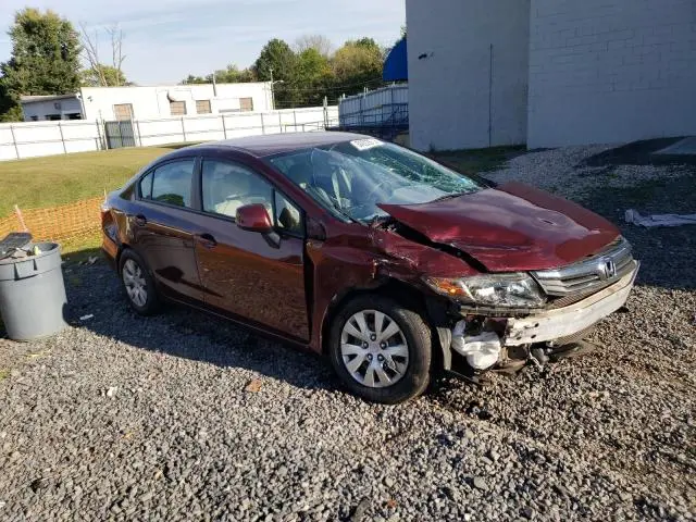 2012 HONDA CIVIC LX  