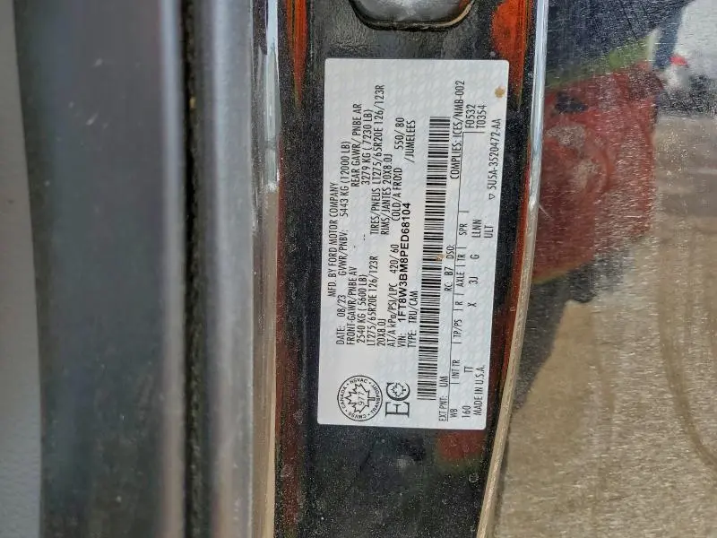 2023 FORD F350 SUPER DUTY  