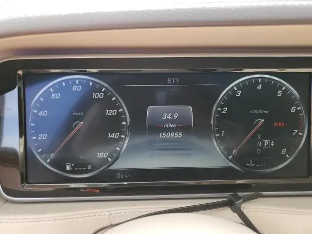 2015 MERCEDES-BENZ S 550  