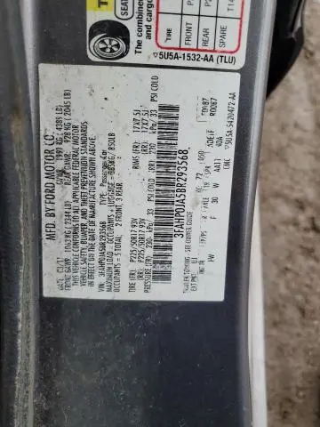 2011 FORD FUSION SEL  