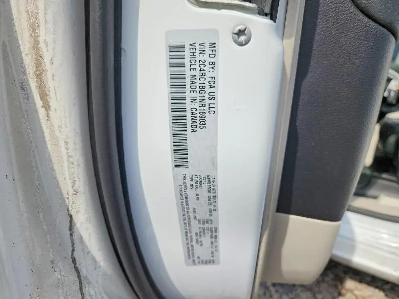 2022 CHRYSLER PACIFICA TOURING L  