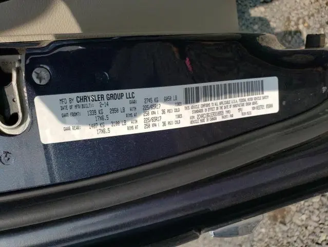 2014 CHRYSLER TOWN & COUNTRY TOURING  