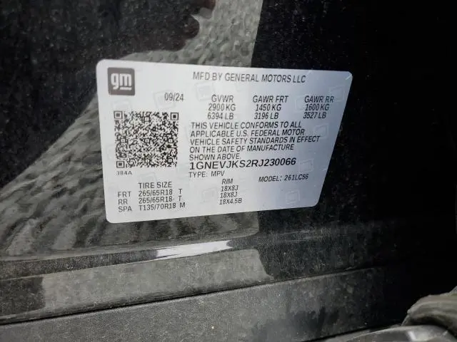2024 CHEVROLET TRAVERSE LT Z71  