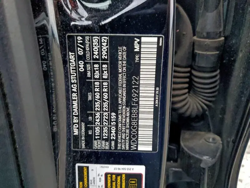 2020 MERCEDES-BENZ GLC 300 4MATIC  