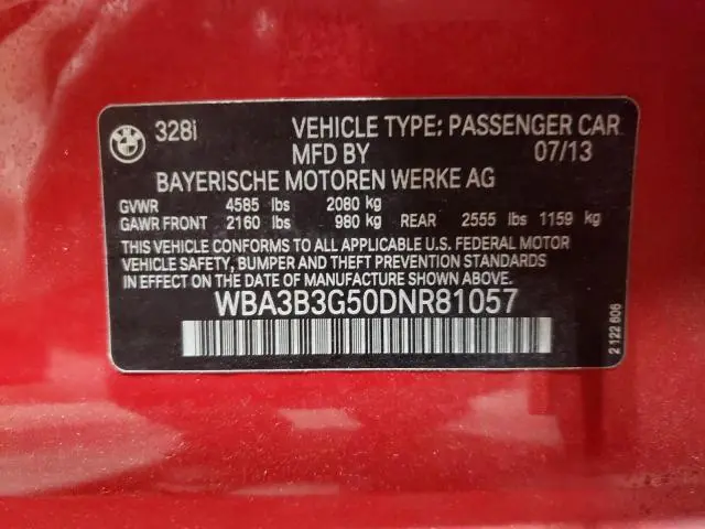 2013 BMW 328 XI  