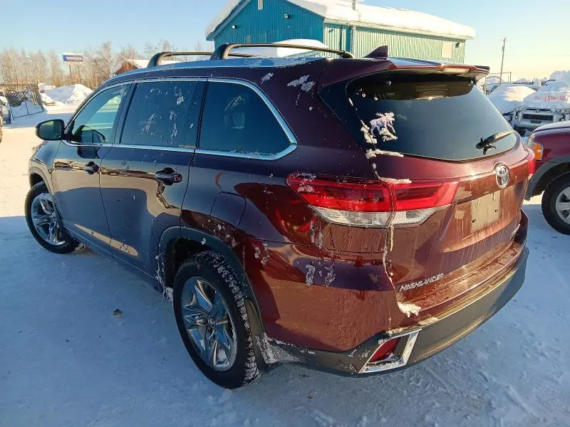 2019 TOYOTA HIGHLANDER LIMITED PLATINUM  