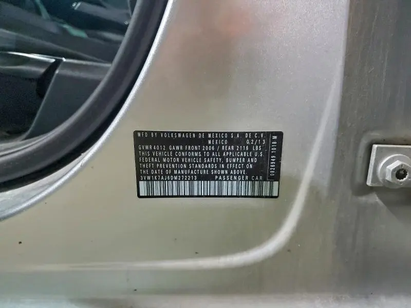 2013 VOLKSWAGEN JETTA BASE  