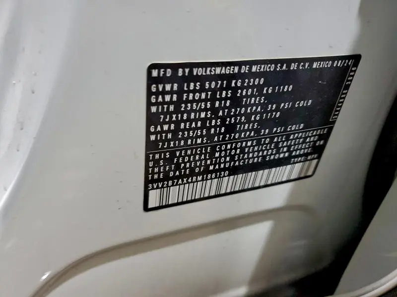 2024 VOLKSWAGEN TIGUAN SE  