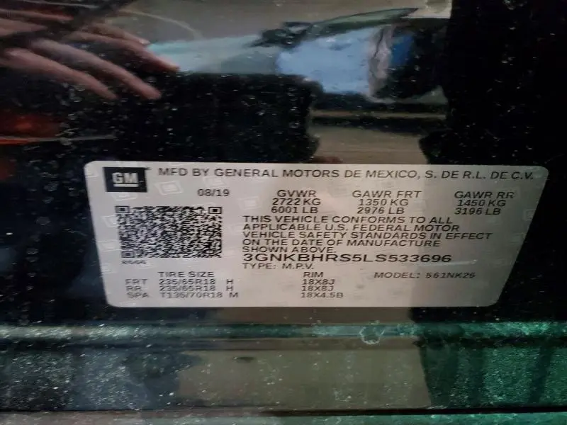 2020 CHEVROLET BLAZER 2LT  