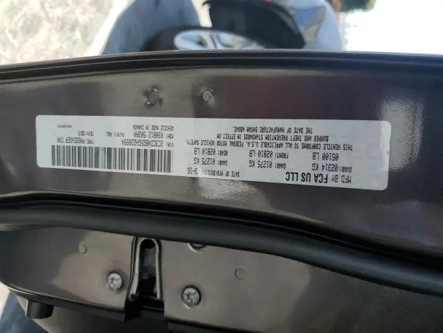 2016 DODGE CHARGER SE  