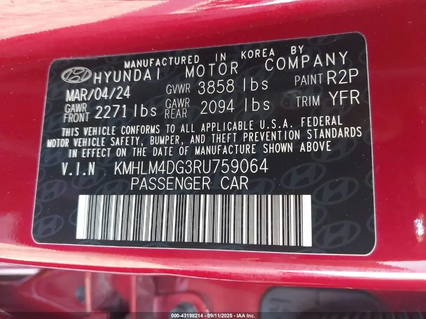 2024 HYUNDAI ELANTRA SEL