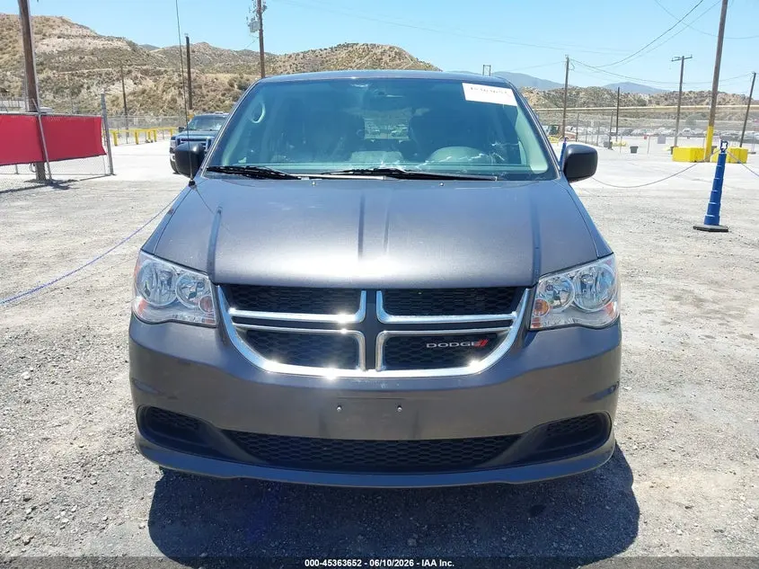 2018 DODGE GRAND CARAVAN SE