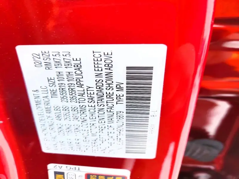 2022 HONDA CR-V TOURING  