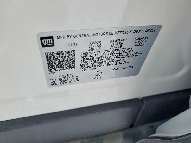 2024 CHEVROLET EQUINOX LT  