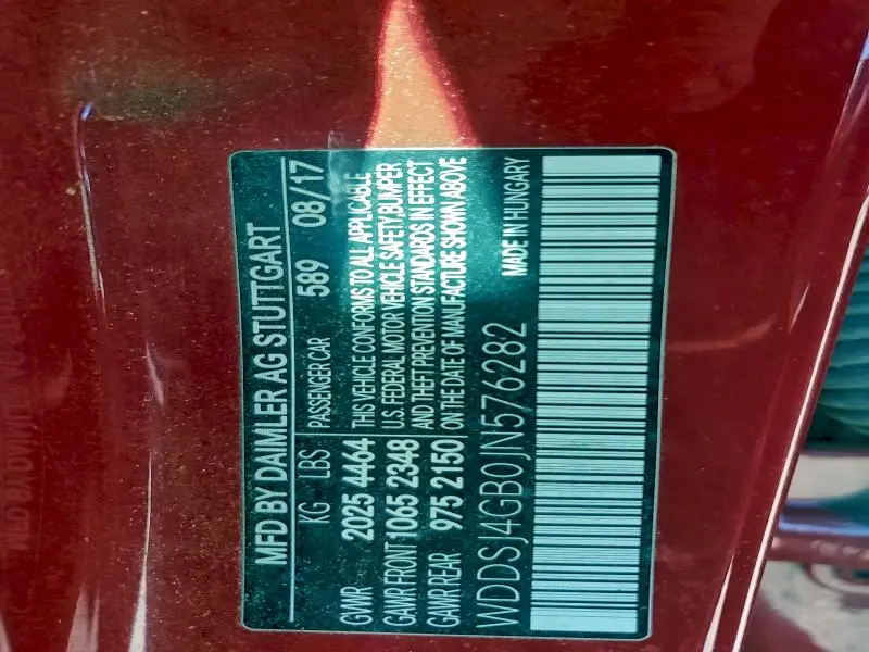 2018 MERCEDES-BENZ CLA 250 4MATIC  