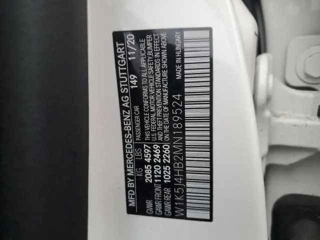 2021 MERCEDES-BENZ CLA 250 4MATIC  