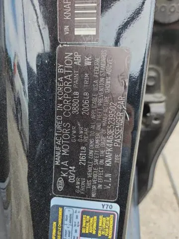 2014 KIA FORTE LX  