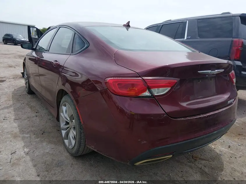 2015 CHRYSLER 200 S