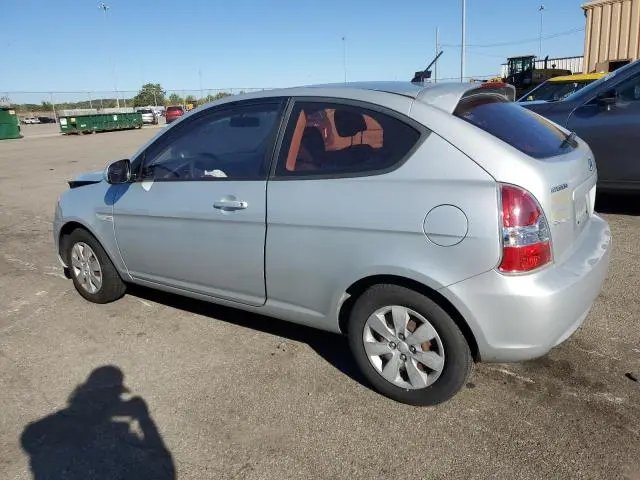 2010 HYUNDAI ACCENT BLUE  