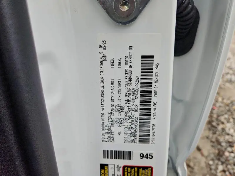 2025 TOYOTA TACOMA DOUBLE CAB  