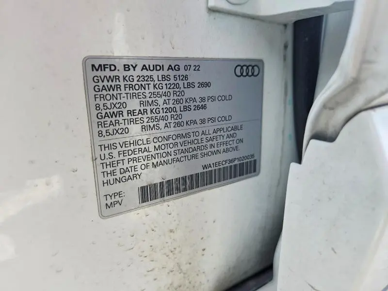2023 AUDI Q3 PREMIUM PLUS S LINE 45  