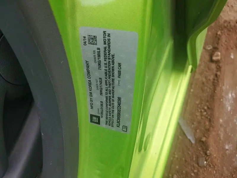 2014 CHEVROLET SPARK LS  
