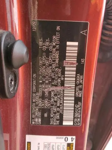 2010 TOYOTA 4RUNNER SR5  