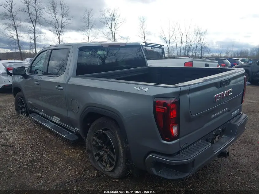 2025 GMC SIERRA 1500 4WD  SHORT BOX ELEVATION WITH 3SB