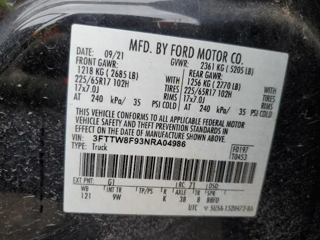 2022 FORD MAVERICK XL  