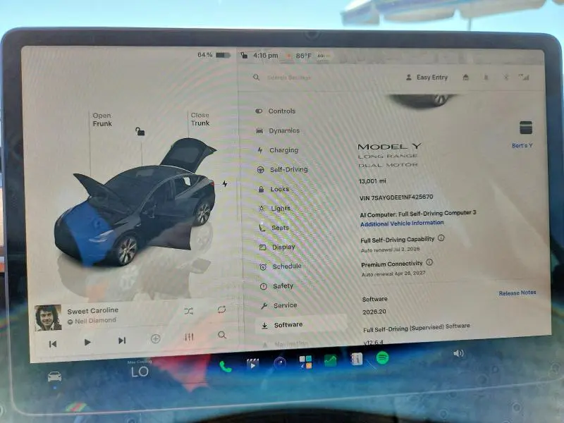 2022 TESLA MODEL Y   