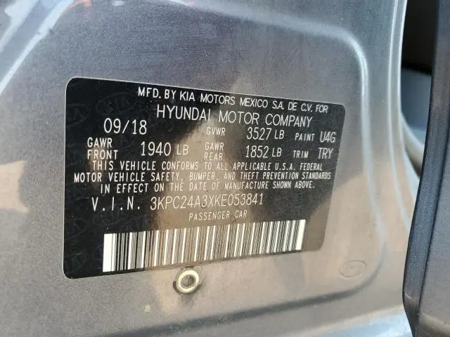 2019 HYUNDAI ACCENT SE  