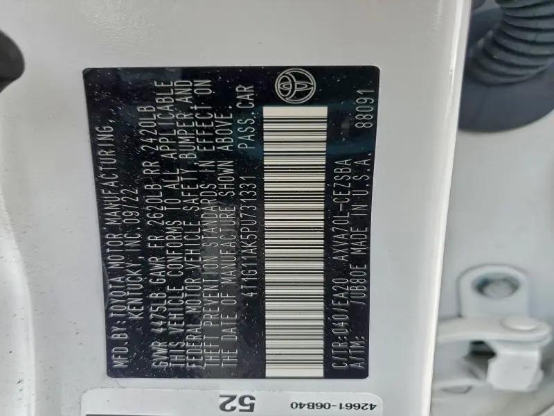 2023 TOYOTA CAMRY SE NIGHT SHADE  