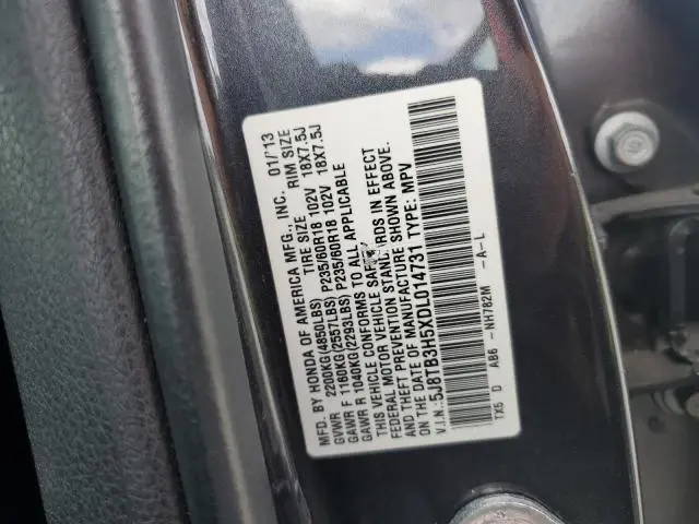 2013 ACURA RDX TECHNOLOGY  