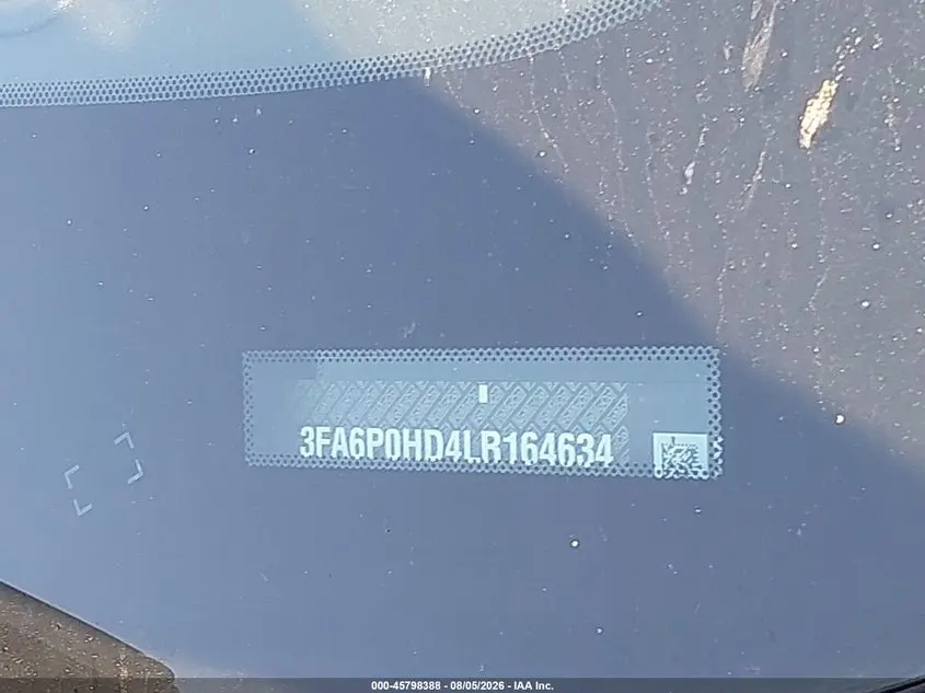 2020 FORD FUSION SE