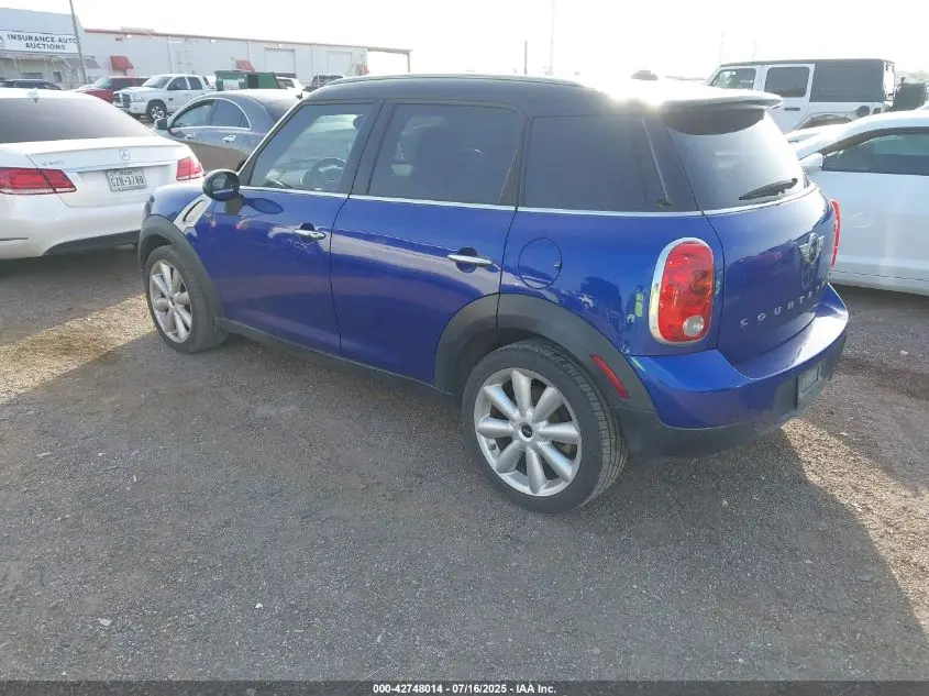 2016 MINI COUNTRYMAN COOPER