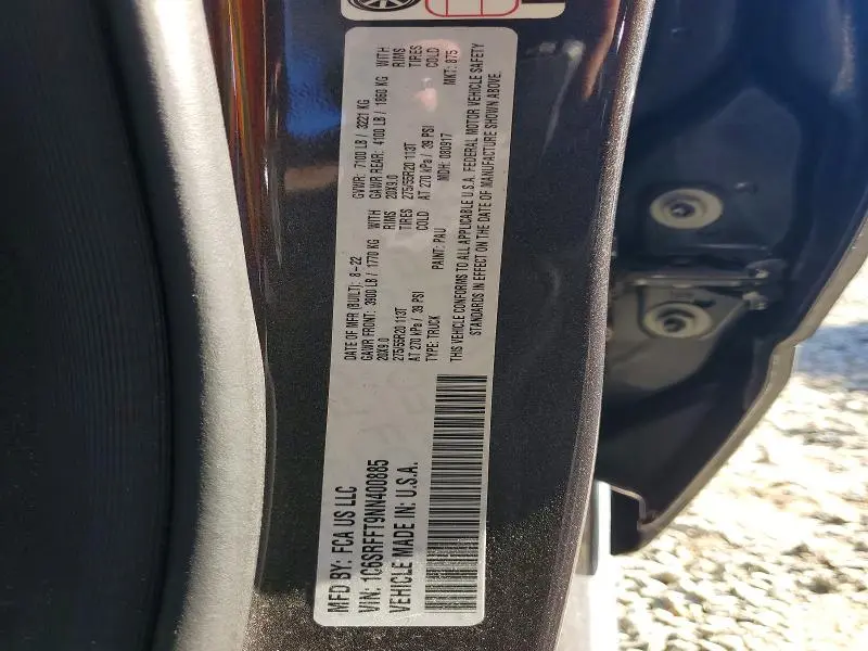 2022 RAM 1500 BIG HORN  