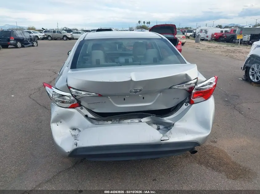 2016 TOYOTA COROLLA LE